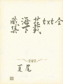 藏海花txt全集下载
