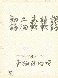 初二英语课代表的胸软软的