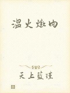 温火炖肉