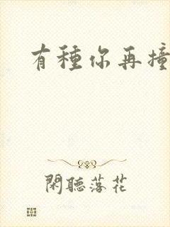 有种你再撞一下