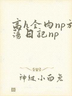 高h全肉np放荡日记np