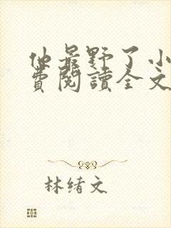 他最野了小说免费阅读全文