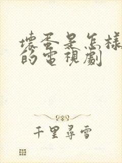 坏蛋是怎样炼成的电视剧