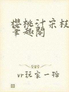 樱桃汁宋枝江野笔趣阁