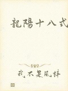 龙阳十八式