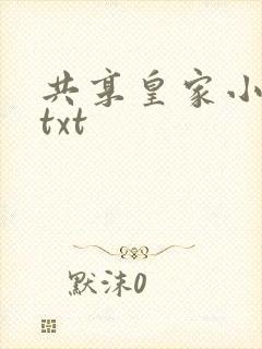 共享皇家小公主txt