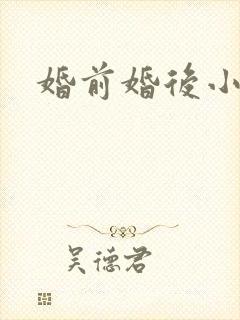 婚前婚后小说