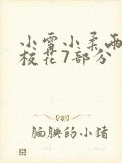 小雪小柔两个大校花7部分