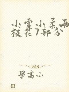 小雪小柔两个大校花7部分