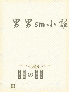 男男sm小说