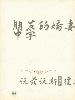 朋友的娇妻hd中字