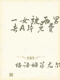 一女被两男桶进去A片免费