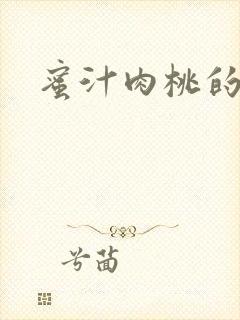 蜜汁肉桃的简介