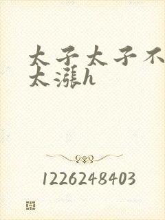 太子太子不要了太涨h
