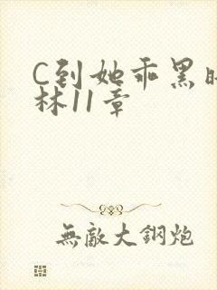 C到她乖黑暗森林11章