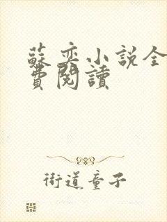 苏奕小说全文免费阅读