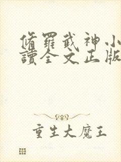 修罗武神小说阅读全文正版