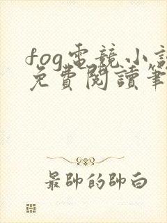 fog电竞小说免费阅读笔趣阁未删减版