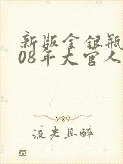 新版金银瓶2008年大官人