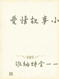 爱情故事小说