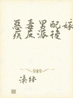 恶毒男配嫁给残疾反派后