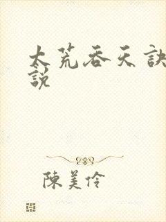 太荒吞天诀 小说