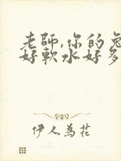 老师,你的兔子好软水好多
