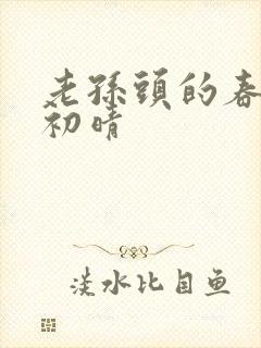 老孙头的春天林初晴