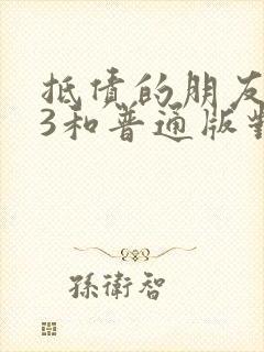 抵债的朋友麦子3和普通版对比