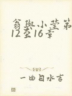 翁与小莹第十部12至16章