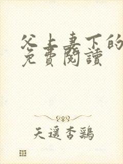 父上妻下的小说免费阅读