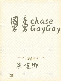 国产chase男男GayGay