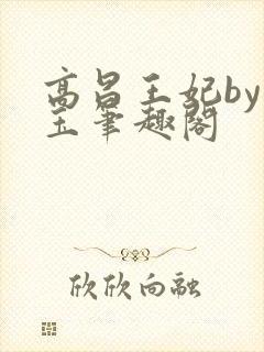 高昌王妃by黛玉笔趣阁