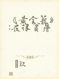 《黄金笼》作者:夜很贫瘠