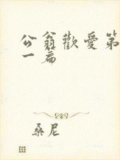 公翁欢爱第三十一篇