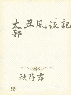 大丑风流记第二部