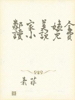 邻家美姨全文阅读小说免费