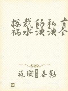 总裁的私有宝贝祸水泱泱全文阅读