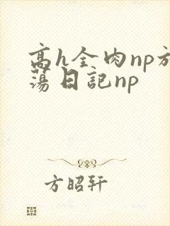高h全肉np放荡日记np