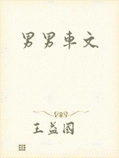 男男车文