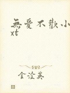 无爱不欢小说txt