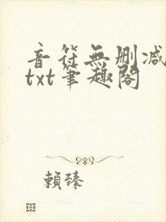 音符无删减全文txt笔趣阁