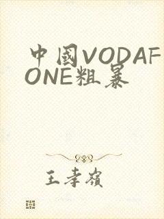 中国VODAFONE粗暴