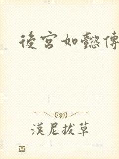 后宫如懿传小说