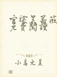 官途吴蔷薇全文免费阅读