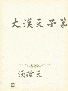 大汉天子第一部