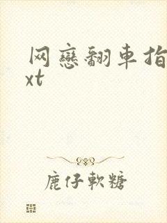 网恋翻车指南txt