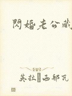 闪婚老公藏不住