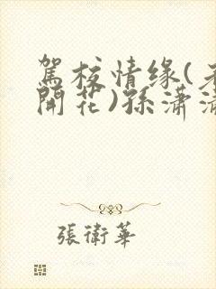 驾校情缘(老树开花)孙潇潇笔趣阁