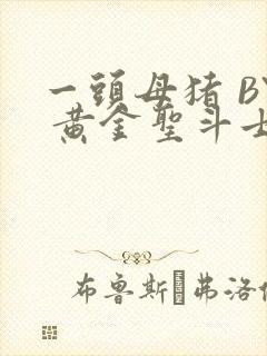 一头母猪 BY 黄金圣斗士